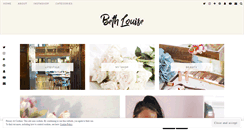Desktop Screenshot of bethlouise.com